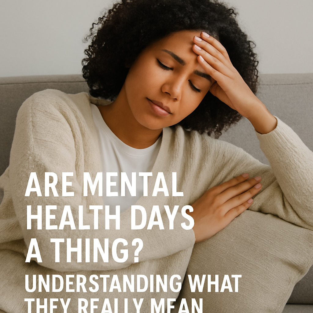 Are Mental Health Days a Thing? Understanding What They Really Mean